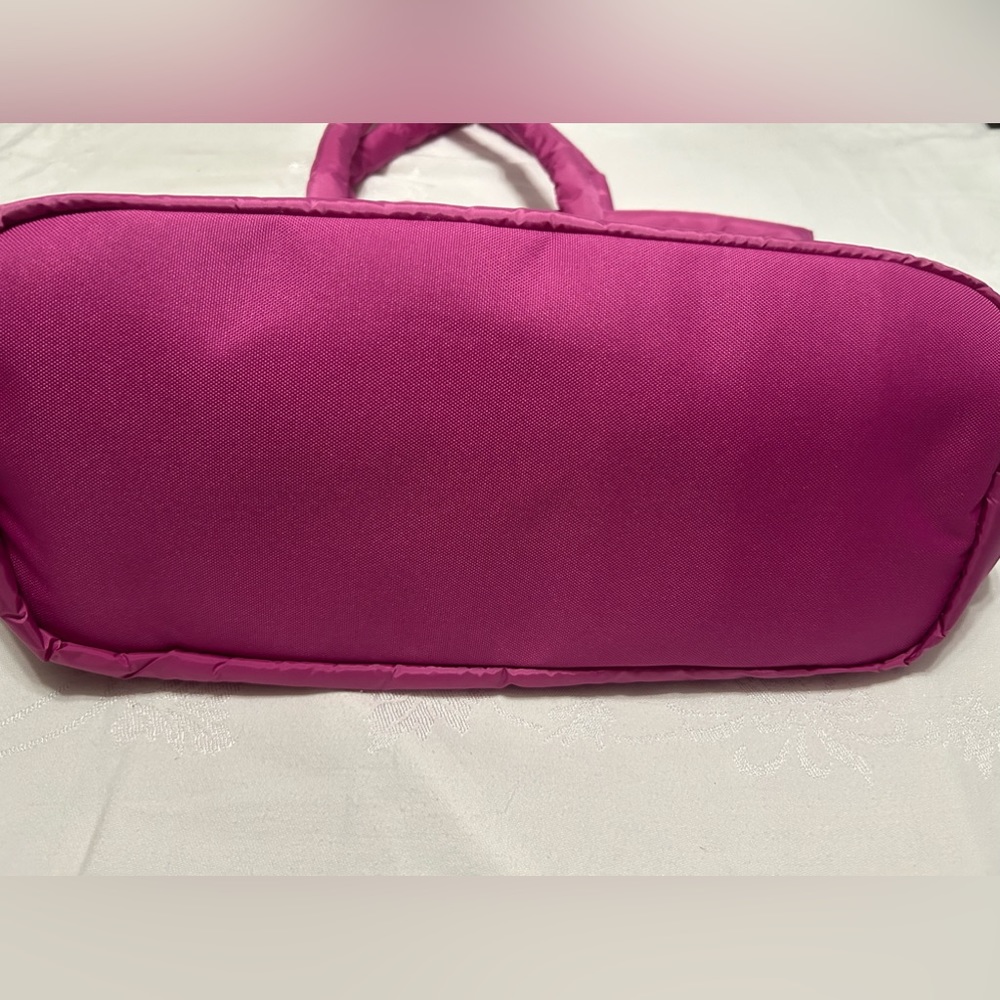 Reebok athletic quilted bag with zipper pink NWT - Picture 5 of 7